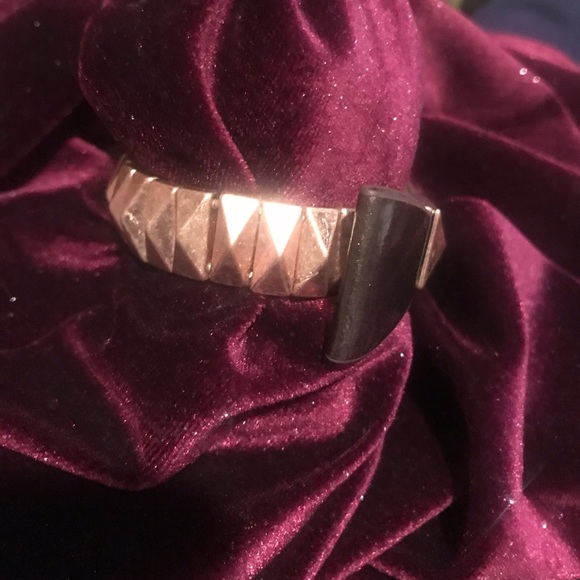 BCBGeneration Rose Gold Stretch Bow Tie Bracelet - Picture 2 of 8